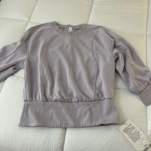 Soft stream ribbed hem pull over lululemon